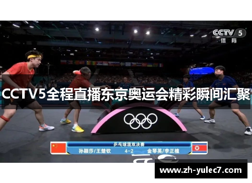 CCTV5全程直播东京奥运会精彩瞬间汇聚